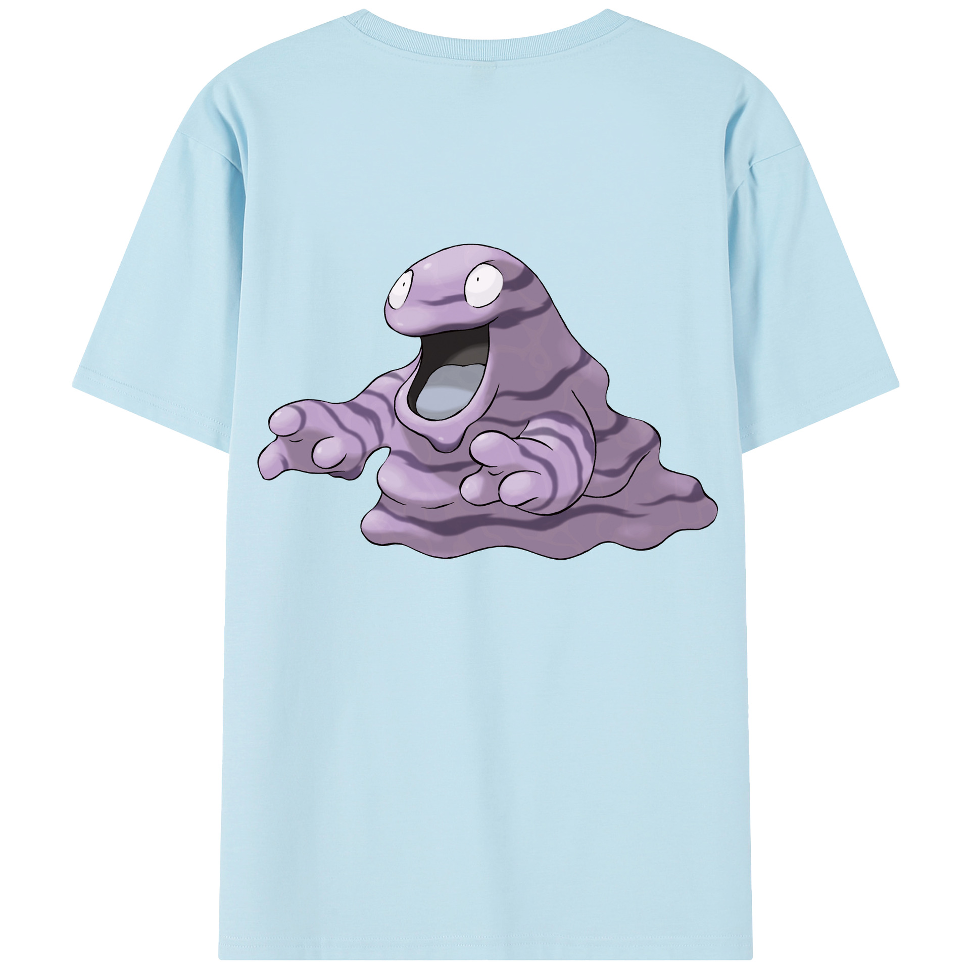 （画像用） ポケットモンスター Pokémon 綿100％半袖Tシャツ（背面プリント）
